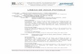 LÍNEAS DE AGUA POTABLE - · PDF fileAmbientales - Líneas de Agua Potable 2.000.000 LINEA DE IMPULSION CP 01 AL CP 02 ... DEL SISTEMA DE AGUA POTABLE Y ALCANT. DEL ESQUEMA PROLONG