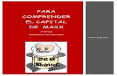 PARA COMPRENDER EL CAPITAL DE MARX · PDF filePara comprender El Capital de Marx Antoni Puig Sol ... mucho tiempo para culminar su lectura, lo que, a primera vista, puede parecer agotador