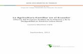 La Agricultura Familiar en el Ecuador - RIMISPrimisp.org/wp-content/files_mf/1434745799147AgriculturaFamiliar... · SERIE DOCUMENTOS DE TRABAJO Documento Nº 147 Grupo de Trabajo:
