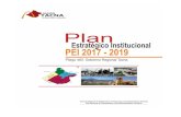 Plan Estratégico Institucional 2017 - 2019 · PDF filePlaneamiento y Acondicionamiento Territorial, ha formulado el presente documento que contiene el Plan Estratégico Institucional