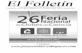 El Folletín - Edición Nº 3 Folletín... · para participar es asistir a los espacios de referencia. Esta actividad no tiene fecha confirmada, pero se realizará el 6 0 20 de octubre.