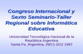 Congreso Internacional y Sexto Seminario-Taller Regional ...fruiz/present/d1211.pdf · 10000 15000 20000 25000 30000 35000 40000 45000 ... partituras • Editor multitímbrico. Software