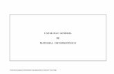 MATERIAL ORTOPROTÉSICO DE CATALOGO · PDF filecatalogo general de material ortoprotÉsico. insalud - julio 2000. 2 i n d i c e cÓdigo descripciÓn pÁgina 0618 prÓtesis de miembro