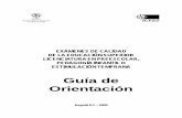 Guía de Orientación - Colombia · PDF fileexÁmenes de calidad de la educaciÓn superior licenciatura en preescolar, pedagogÍa infantil o estimulaciÓn temprana guía de orientación