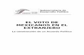 El Voto de los Mexicanos en el Extranjero El esfuerzo porhuellasmexicanas.org/alejandra/voto/InformeVoto-Mexicanos-Extranje... · sistema electoral mexicano. • La identificación
