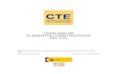 CATÁLOGO DE ELEMENTOS CONSTRUCTIVOS DEL CTEnol.infocentre.es/ictnol/pdf/Catalogo Elementos Constructivos v05.0... · Catálogo de Elementos Constructivos Preámbulo El Catálogo