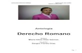 Derecho Romano -  · PDF fileANTOLOGIA DERECHO ROMANO MARIA ELISA DIAZ GOMEZ SERGIO FLORES DIAZ Antología Derecho Romano Autora: ... UNIDAD UNO ... 2. Contubernio