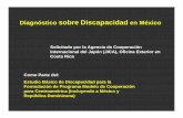 sobre Discapacidad en México - OAS · PDF filepara sordos o número de intérpretes de lenguaje de señas en ... maruantu@abc-  abalcazar@abc-