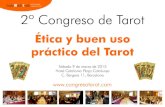 Mariló Casals 2º Congreso de Tarot · PDF file19.00h El Tarot Egipcio, con Margarita Arnal Moscardó, psíquica y escritora experta en simbolismo
