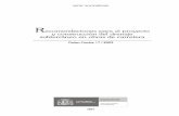 ORDEN CIRCULAR -  · PDF fileANEJO de la ORDEN CIRCULAR 17/2003 Recomendaciones para el proyecto y construcción del drenaje subterráneo en obras de carretera