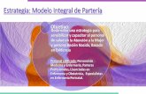 Estrategia: Modelo Integral de Partería · PDF fileriesgo, interpretación de estudios de ... D2. Objetivo: •Analizar la ... de atención para un parto saludable