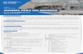 MINERÍA PARA NO MINEROS - iimp.org.peiimp.org.pe/cursos/2017/PDF/afiche-curso-mineria-para-no-mineros... · en la economía del Perú y lo puedan difundir dentro de su entorno familiar