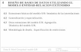 DISEÑO DE BASES DE DATOS UTILIZANDO EL MODELO ENTIDAD ...webdiis.unizar.es/asignaturas/BD/transparenciasBD/PDFs_1x1/leccion... · Tema II: Nivel Conceptual: modelo E/R S. Velilla
