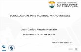 TECNOLOGIA DE PIPE JACKING. MICROTUNELES Juan · PDF fileTUBERIA EN CONCRETO • Mezclas. 0 1 2 3 4 5 6 7 8 9 10 0 0,1 0,2 0,3 0,4 0,5 0,6 0,7 0,8 0,9. Relacion energia. Relacion Agua