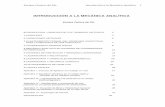 · PDF fileEnrique Cantera del Río Introducción a la Mecánica Analítica 1 INTRODUCCIÓN A LA MECÁNICA ANALÍTICA Enrique Cantera del Río INTRODUCCION