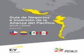 Guía de Negocios e Inversión de la Alianza del Pací · PDF filecuatro lugares en el ranking de la calificación del grado de inversión por país, en Latinoamérica, además de