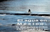 El agua en México - | · PDF fileINTRODUCCIÓN. LA PREOCUPACIÓN POR EL AGUA EN MÉXICO / 9 1 Stockholm Internacional Water Institute (SIWI) y Proyecto del Milenio, Organización