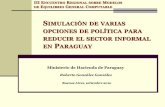 Roberto González González - cepal.org · PDF fileRe-asignación del trabajo desde sectores más productivos de la economía formal a sectores menos productivos de la economía informal