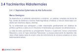 3.4 Yacimientos Hidrotermales - play.qualiconlatam.complay.qualiconlatam.com/ayuda/...Epitermales_de_alta_sulfuracion.pdf · 3.4.1.1 Depósitos Epitermales de Alta Sulfuración: Marco