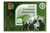 Excel Funciones financieras - — OCWocw.uc3m.es/ingenieria-informatica/informatica-de-gestion/... · cuál se calculen el VAN y el índice ... que la resta entre el valor actual