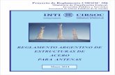 INTI CIRSOC · PDF filecomisiÓn permanente de estructuras acero para antenas de inti-cirsoc (continuación) raúl cirimello invap diego collado collado comunicaciones