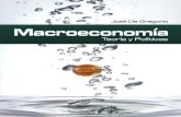 Macroeconomía. - econ. · PDF fileResumen de Contenidos I Introducci´on a la macroeconom´ıa 1 II Comportamiento de los agentes econ´omicos 61 III La econom´ıa de pleno empleo