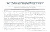 Efecto de la adición de biovídrio e hidroxiapatita en ... · PDF filela hidroxiapatita (HAP), el biovidrio y el acido ... Biovidrio y PLA/HAP) a nivel de laboratorio, en la cual