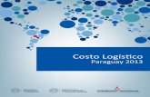 Paraguay 2013 - embapar.deembapar.de/wp-content/uploads/Costo-logistico.pdf · aproximación de la sumatoria de los Costos Logísticos empresariales de un ... la matriz de transporte