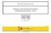 MANUAL DE MODIFICACIONES PRESUPUESTARIAS …campus.ief.es/_Foros/Curso00098/Convocatoria002057... · oficina presupuestaria subsecretarÍa plan de trabajo 2016 manual de modificaciones