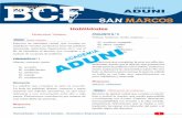 SAN MARCOS - Academia Virtual AUGEPerú · PDF file2 Humanidades - Ciencias Sociales - Económico Empresariales San Marcos 2012-II Academia ADUNI PREGUNTA N.o 3 (I) La representación