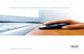 Instrucciones para la presentación de candidatura en líneaeuropa.eu/epso/doc/epso_brochure_es.pdf · - razonamiento abstracto - juicio situacional - pruebas de comprensión lingüística
