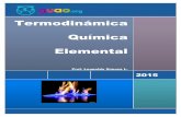 Termodinámica Química Elemental - guao.org mica... · PDF fileCapacidad calórica específica o calor específico de una ... “Termoquímica”. ... necesaria para elevar la temperatura