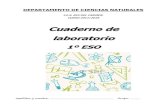 Cuaderno de laboratorio -   · PDF fileDEPARTAMENTO DE CIENCIAS NATURALES I.E.S. RIA DEL CARMEN. CURSO 2017/2018 Cuaderno de laboratorio 1º ESO Apellidos y nombre