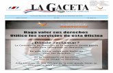 LA GACETA N° 189 de la fecha 29 09 · PDF fileLa Gaceta. Nº 241 de 15 de diciembre de 2014 y sus ... Artículo 3º—Rige a partir de su publicación en el Diario . Oficial. Dado