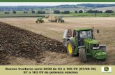 Nuevos tractores serie 6030 de 83 a 155 CV (97/68 CE) 87 a ... · PDF filemayor capacidad del sistema de aire acon- ... Los tractores John Deere serie 6030 ofrecen diferentes opciones