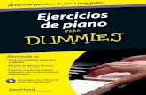 Ejercicios de piano - · PDF fileEjercicios de piano Ocio - A˜ ciones Pearl Lomo: DUM 15 mm ¡Una manera fácil y divertida de pulir tu técnica y mejorar tu interpretación! ¿Te