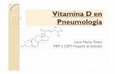 Vitamina D en Pneumologia - · PDF fileVitamina D i sistema immune yVit D juga un paper important en la funció i regulació del sistema immune. yInsuficient Vit D s’ha associat