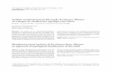 Análisis morfoestructural del estado de Oaxaca, México: un · PDF filetectónica en la formación del relieve montañoso del Sureste mexicano, y en especial de Oaxaca, en este trabajo