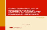 SISTEMATIZACIONES DE LAS EXPERIENCIAS …red.pucp.edu.pe/ridei/files/2012/09/peru.pdf · Ciudadanía intercultural. Experiencias educativas con pueblos indígenas en América Latina.