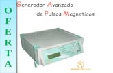 Generador Avanzado Pulsos Magnéticos - · PDF fileEl generador de Biomagnetismo Pulsado, es ... Este aparato se vende con un curso de un día. El cual ya esta incluido en la oferta.