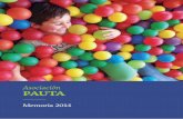 Asociación PAUTAasociacionpauta.org/wp-content/uploads/2016/12/Memoria-2014.pdf · entienda que es un derecho de nuestros hijos adultos ... el servicio de urgencias. Saber que, ...