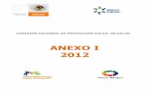 ANEXO I 2012 - colima- · PDF filecolima anexo i 2012 catÁlogo universal de servicios de salud catÁlogo de medicamentos y otros insumos del causes fondo de protecciÓn contra gastos
