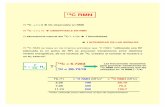 13 C I = ½ OBSERVABLE EN RMN - utanuror7 · PDF fileINFORMACIÓN FUNDAMENTAL DE LA 13 C RMN: • Número de C en base al número de señales (los C químicamente equivalentes tienen