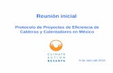 Protocolo de Proyectos de Eficiencia de Calderas y Calentadores en · PDF fileDesarrollo Bajo en Emisiones de México (MLED), financiado por la Agencia de los EE.UU. Para el Desarrollo