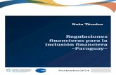 Nota Técnica - Microfinance Gateway · PDF fileFG Fondo Ganadero FP ... Nacional de Cooperativismo y la Secretaría Técnica de Planificación del Desarrollo Económico y Social,