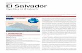 República de El Salvador - c · PDF fileencuentra fraccionado en municipios, existiendo un total de ... dentro de la circunscripción hay cantones, los ... en los departamentos de