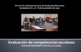 Primer Foro Iberoamericano de Evaluación Educativa ... · PDF fileConocimientos Básicos (Exhcoba-R). ... Los alumnos construyen sus respuestas en un formato de respuesta abierta,
