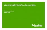 Recloser solutions Mayo 2009 - schneider-  · PDF fileReducir el Impacto de los tiempos muertos ocurridos por fallas ... libre de falla en la red, ... recloser (Alimentador)
