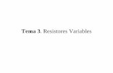 Tema 3. Resistores Variables - dfs.uib.esdfs.uib.es/GTE/education/industrial/tec_electronica/teoria/resist... · Es la posición relativa del cursor Definición Un resistor variable