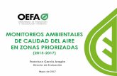 MONITOREOS AMBIENTALES DE CALIDAD DEL AIRE · PDF fileMonitoreo ambiental de calidad del aire en los distritos de Chimbote, Coishco, Santa y Nuevo Chimbote, provincia de Santa, departamento